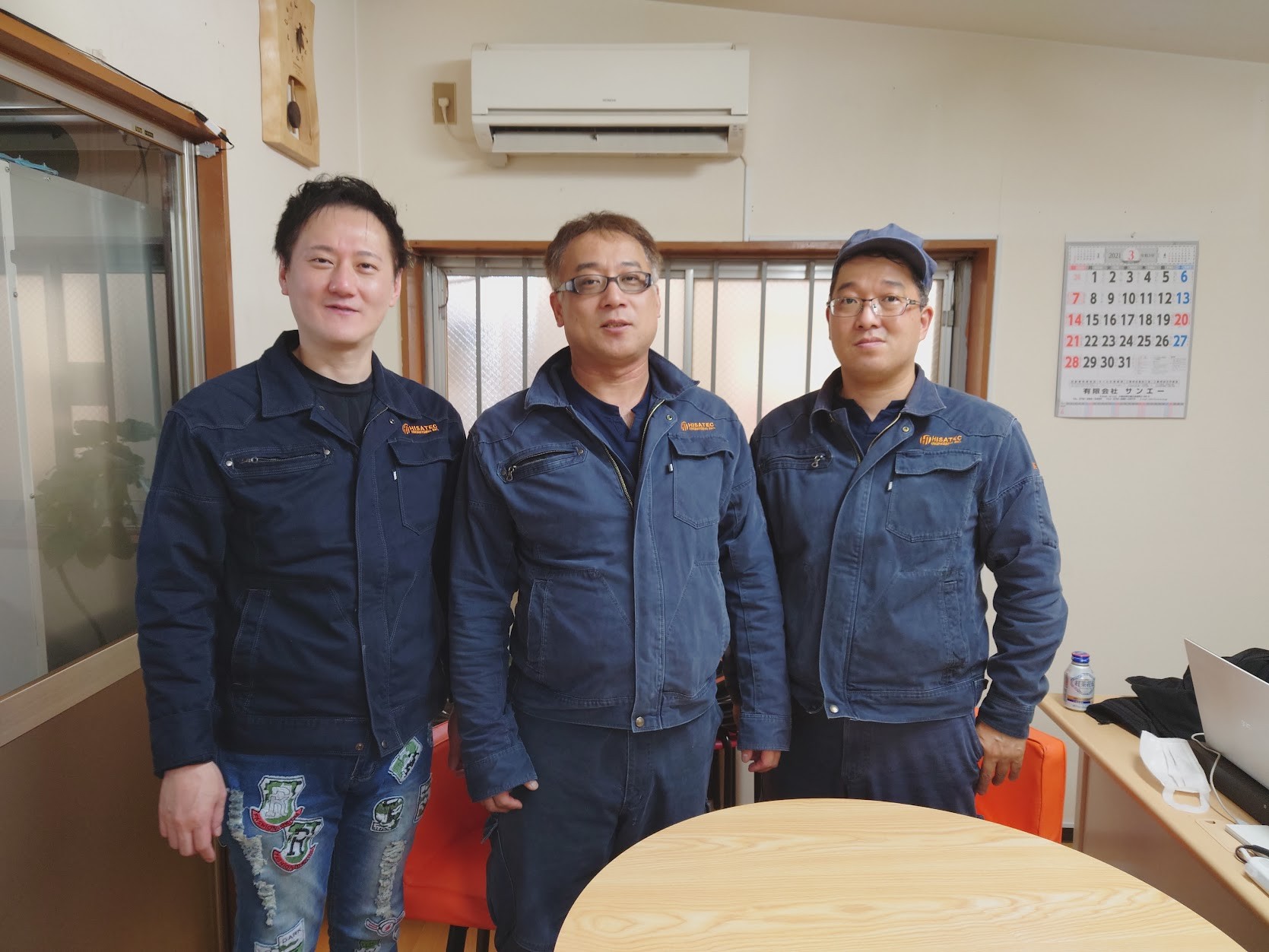 株式会社ヒサテックで撮影した外部執行役員関連写真